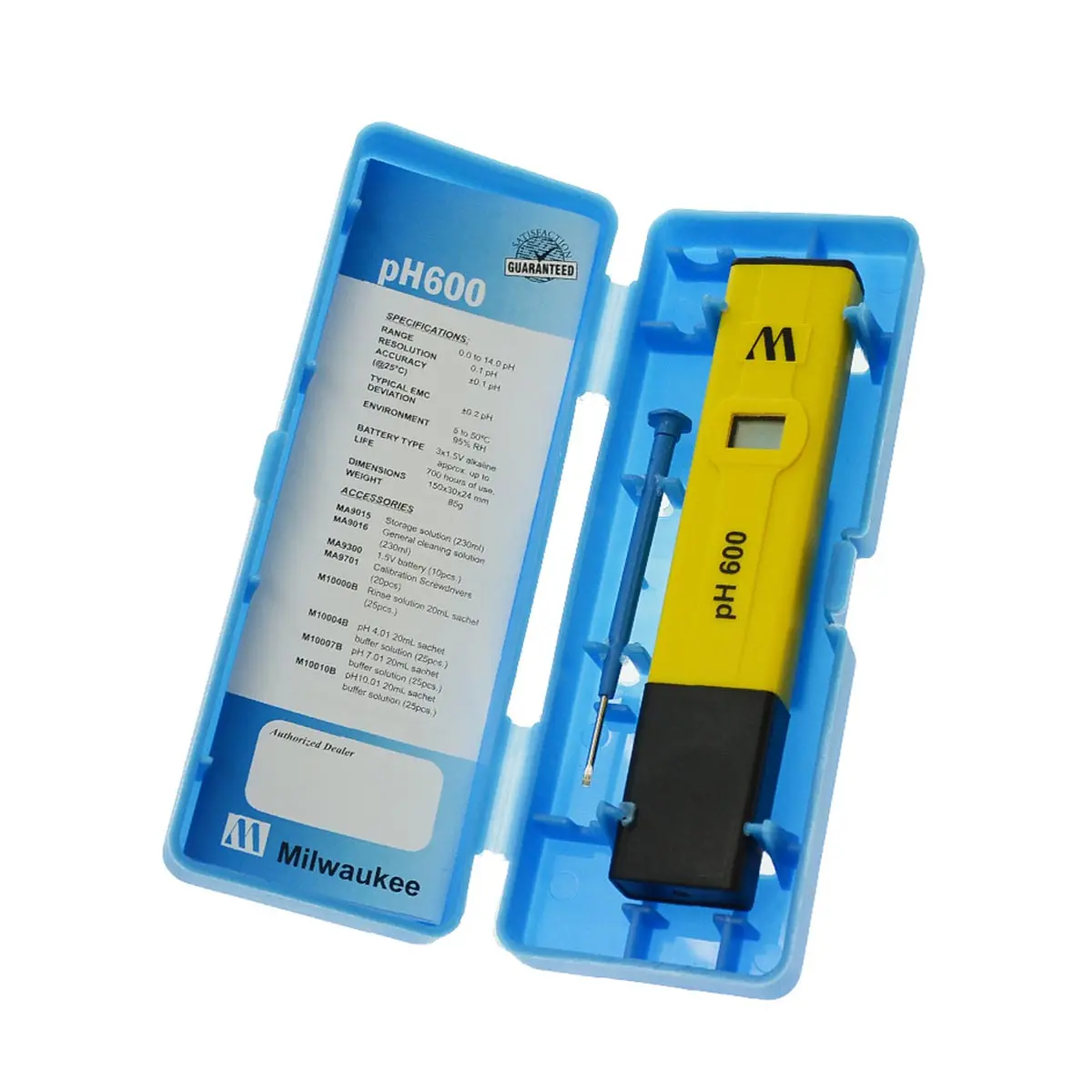 Milwaukee medidor pH pH600