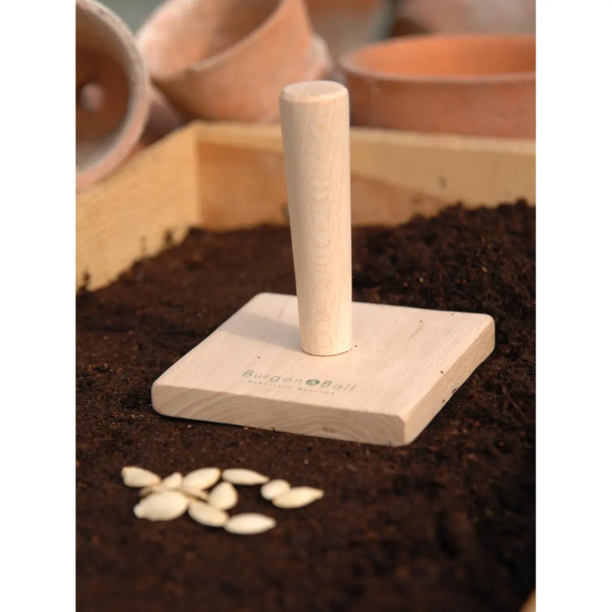 Placa de prensa de Burgon&Ball -  8 x 8 cm