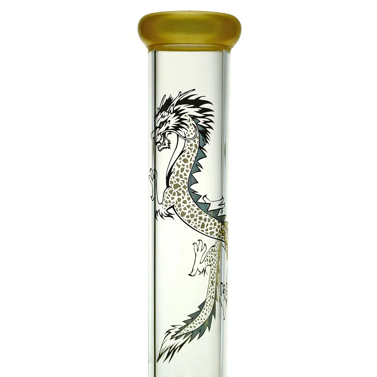 Black Leaf Bong GTI Golden Dragon recto