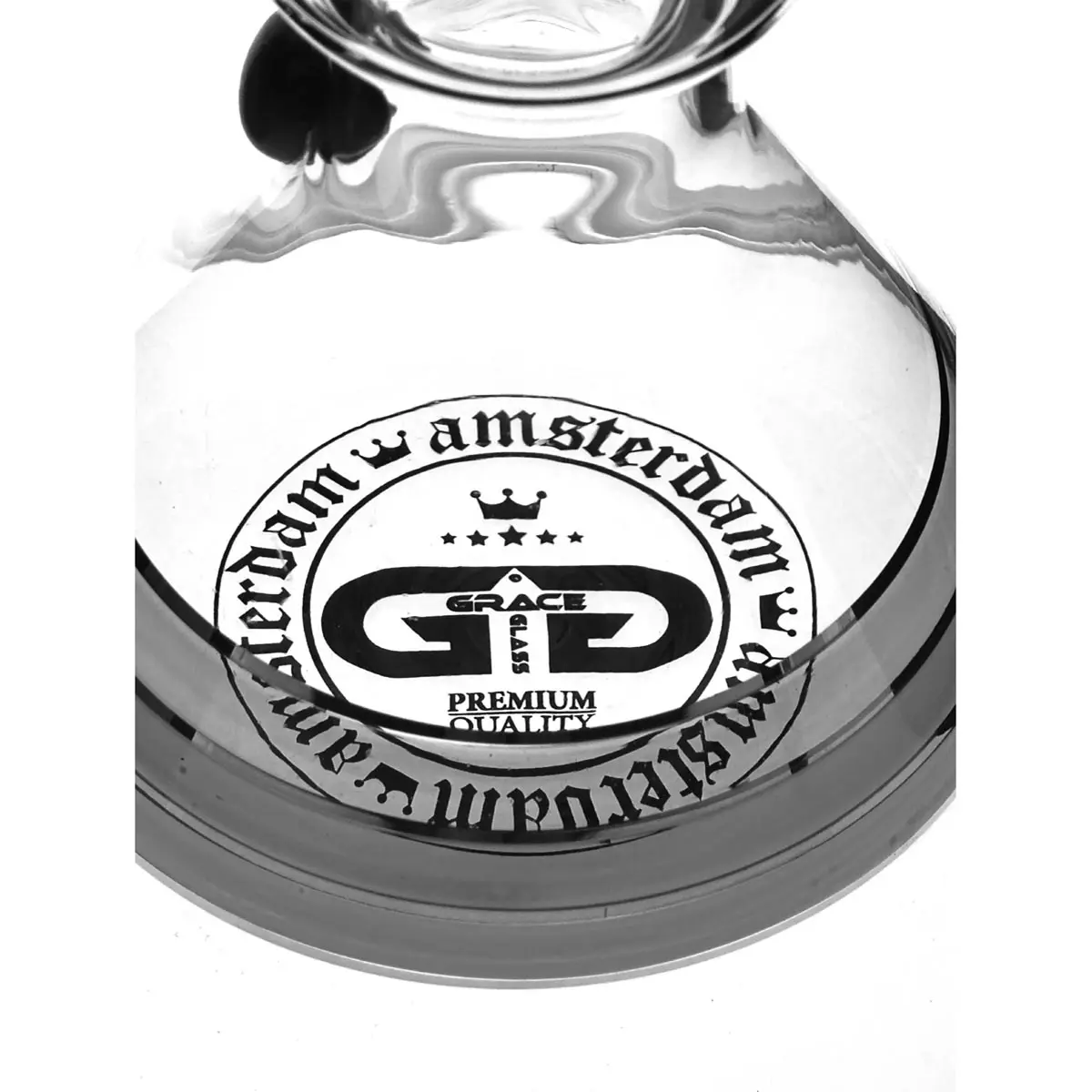 Cone GG Spyral bong de cristal 18.8 35cm negro