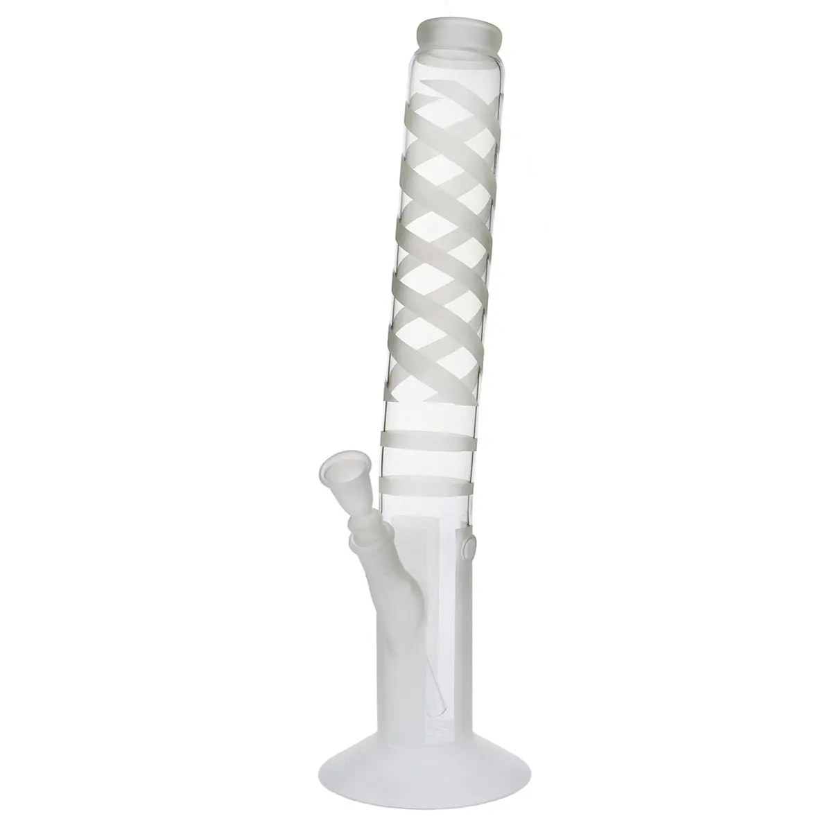 Bong de cristal arenado 43 cm