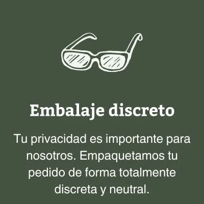 Embalaje discreto