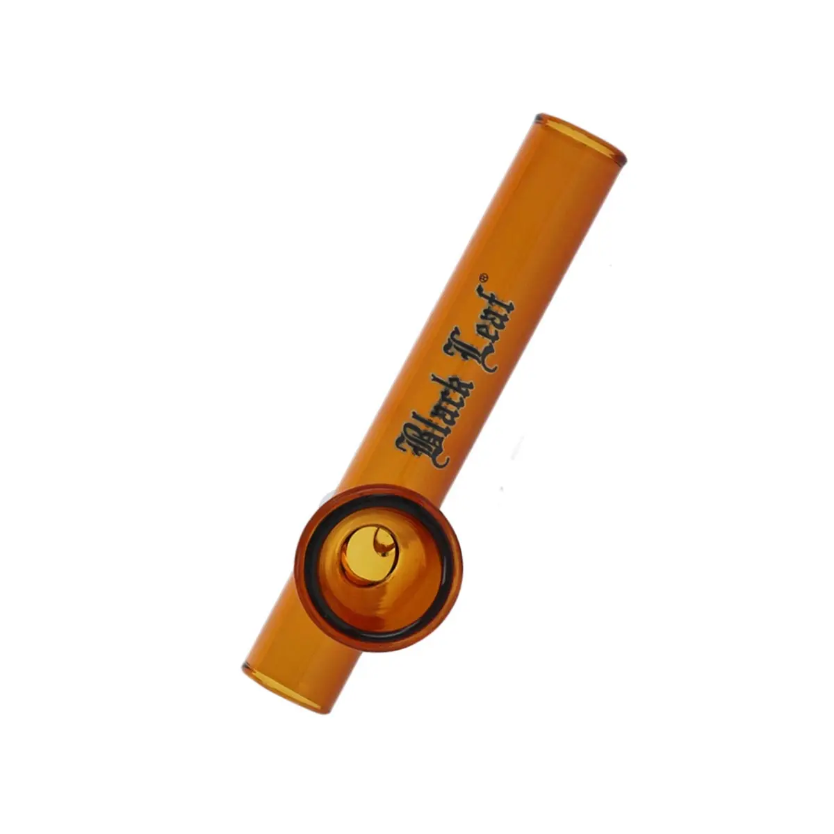 Black Leaf Kawumm pipa de cristal bronce