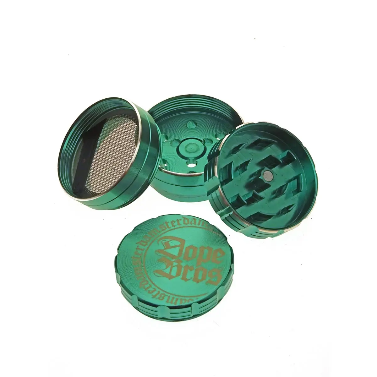 Dope Bros High Quality Grinder - grün
