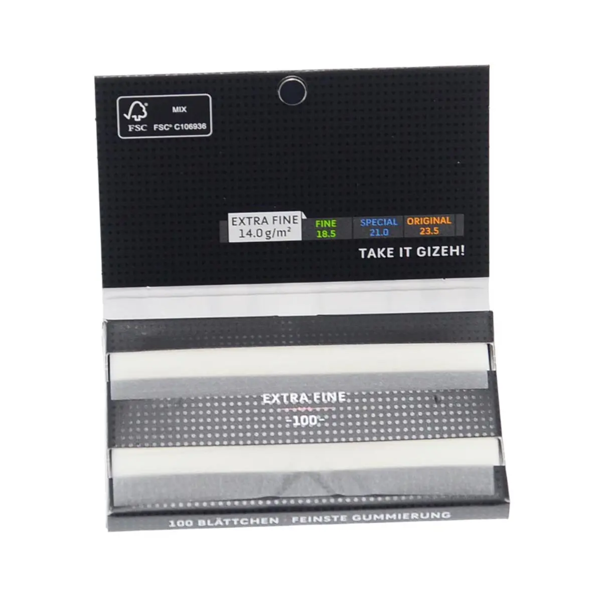 Gizeh Extra Fino Regular papel de fumar