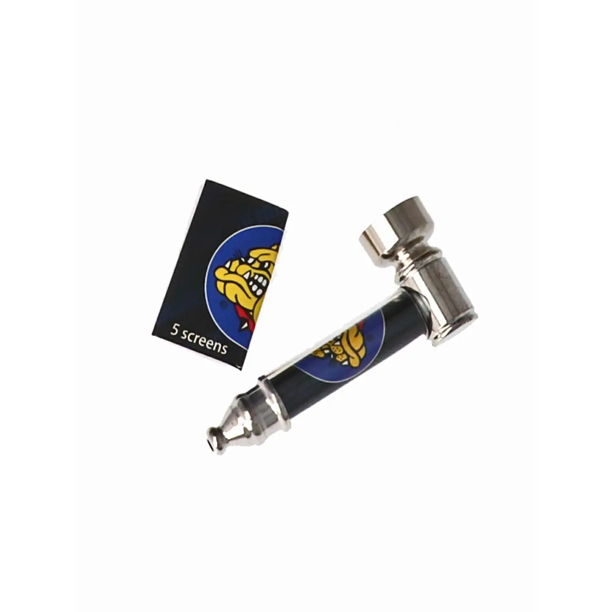 Bulldog Tubo de tabaco + Pantallas