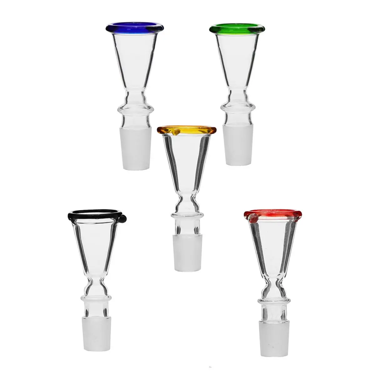 Cazoleta de cristal embudo con borde 18.8