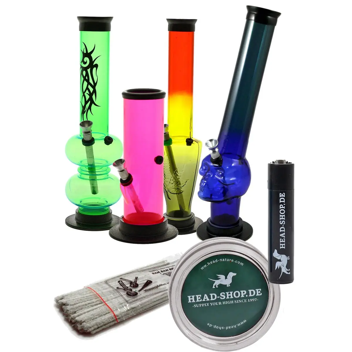 Bong de acrílico: Kit de sorpresa