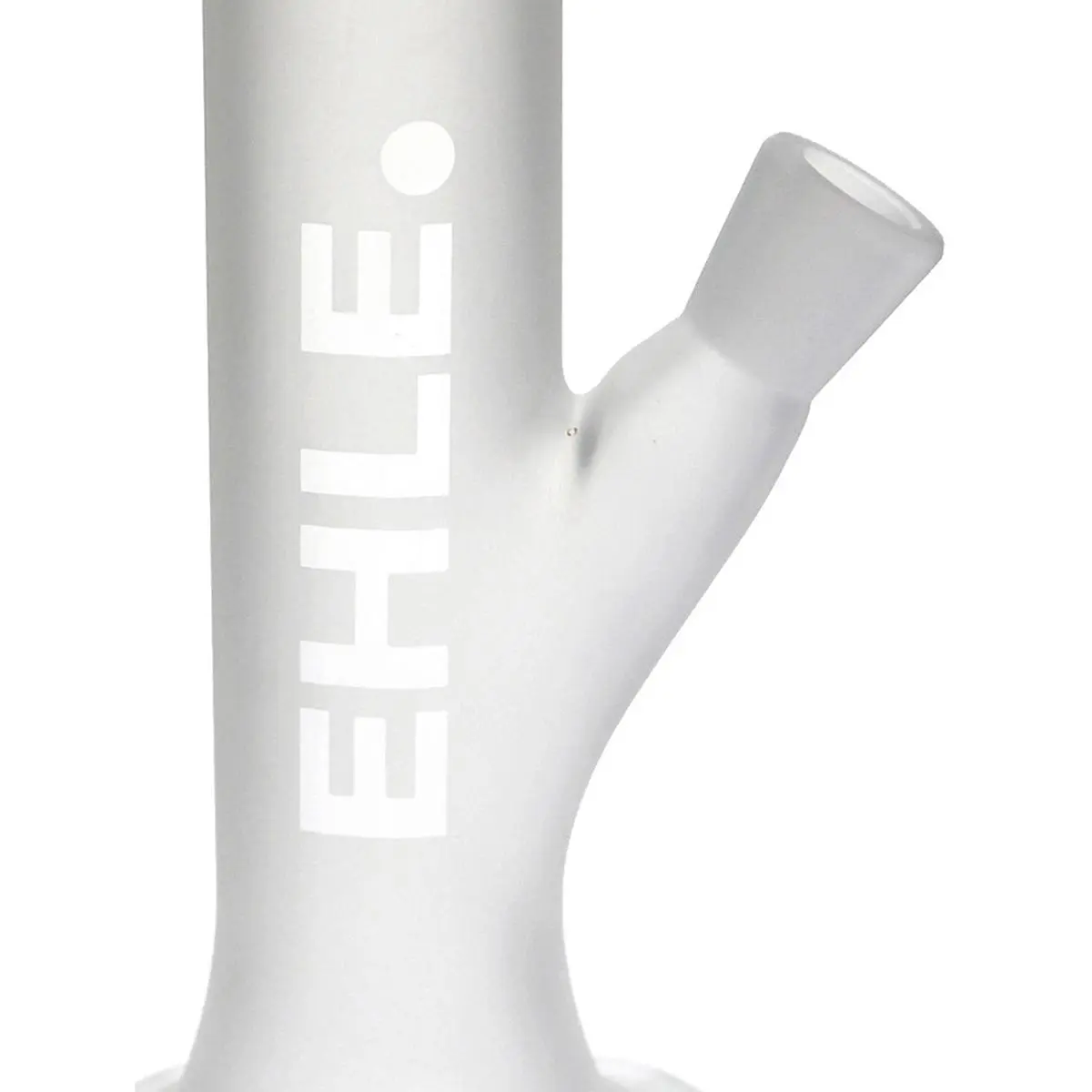Ehle Grace bong de cristal mateado con color 14,5