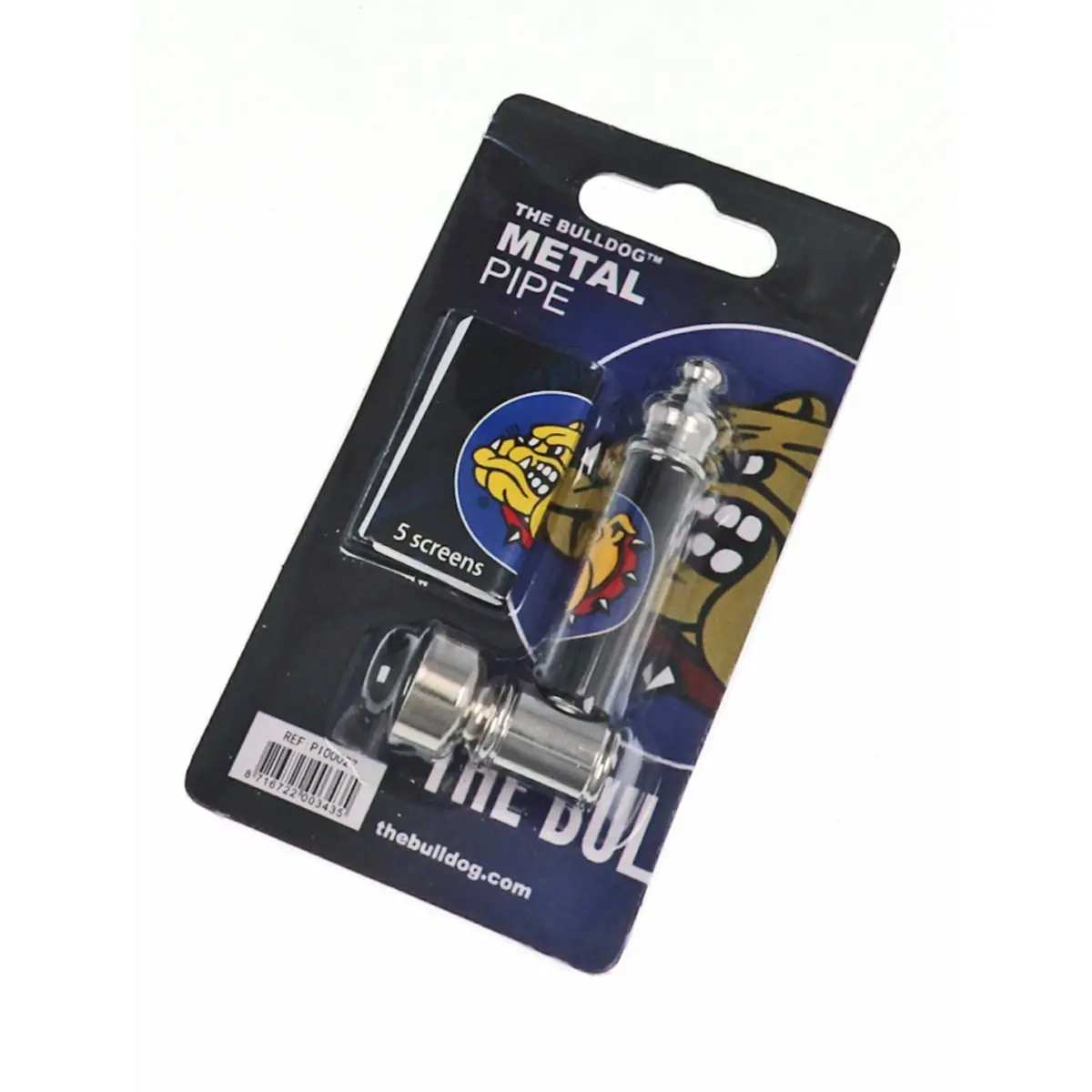 Bulldog Tubo de tabaco + Pantallas