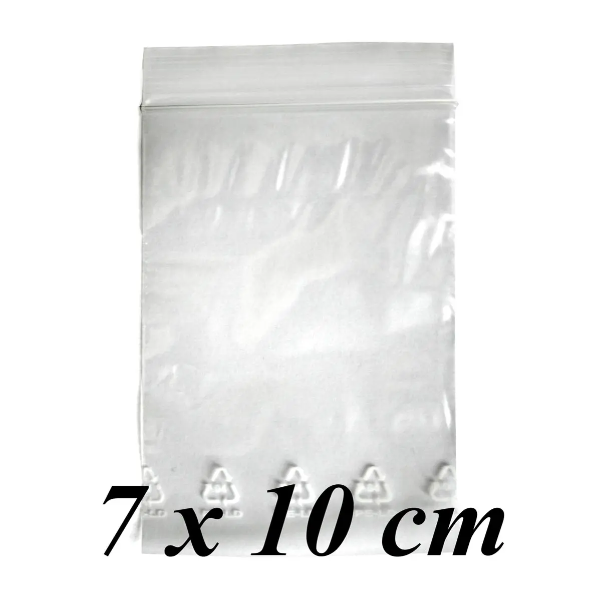 Bolsas autocierre transparente - 7x10 cm - duros