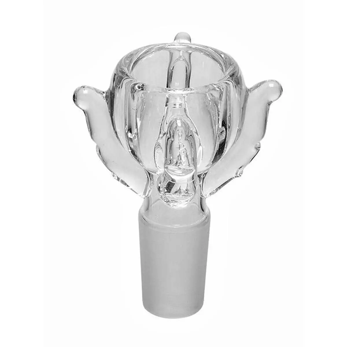 Cazoleta de vidrio con garra 18,8 transparente