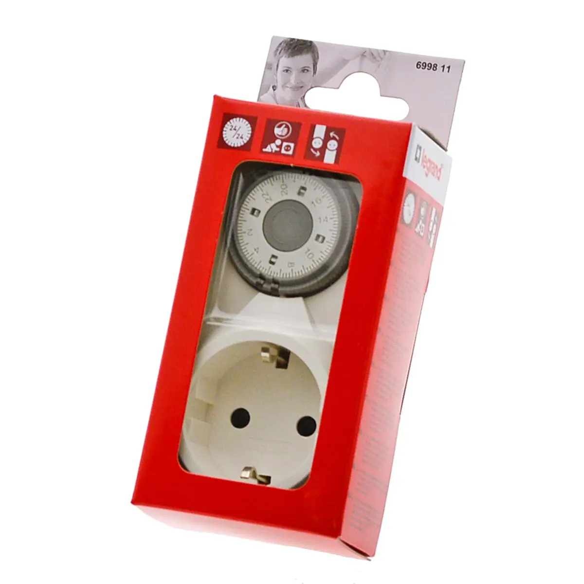 Temporizador zócalo Legrand (Omnirex)