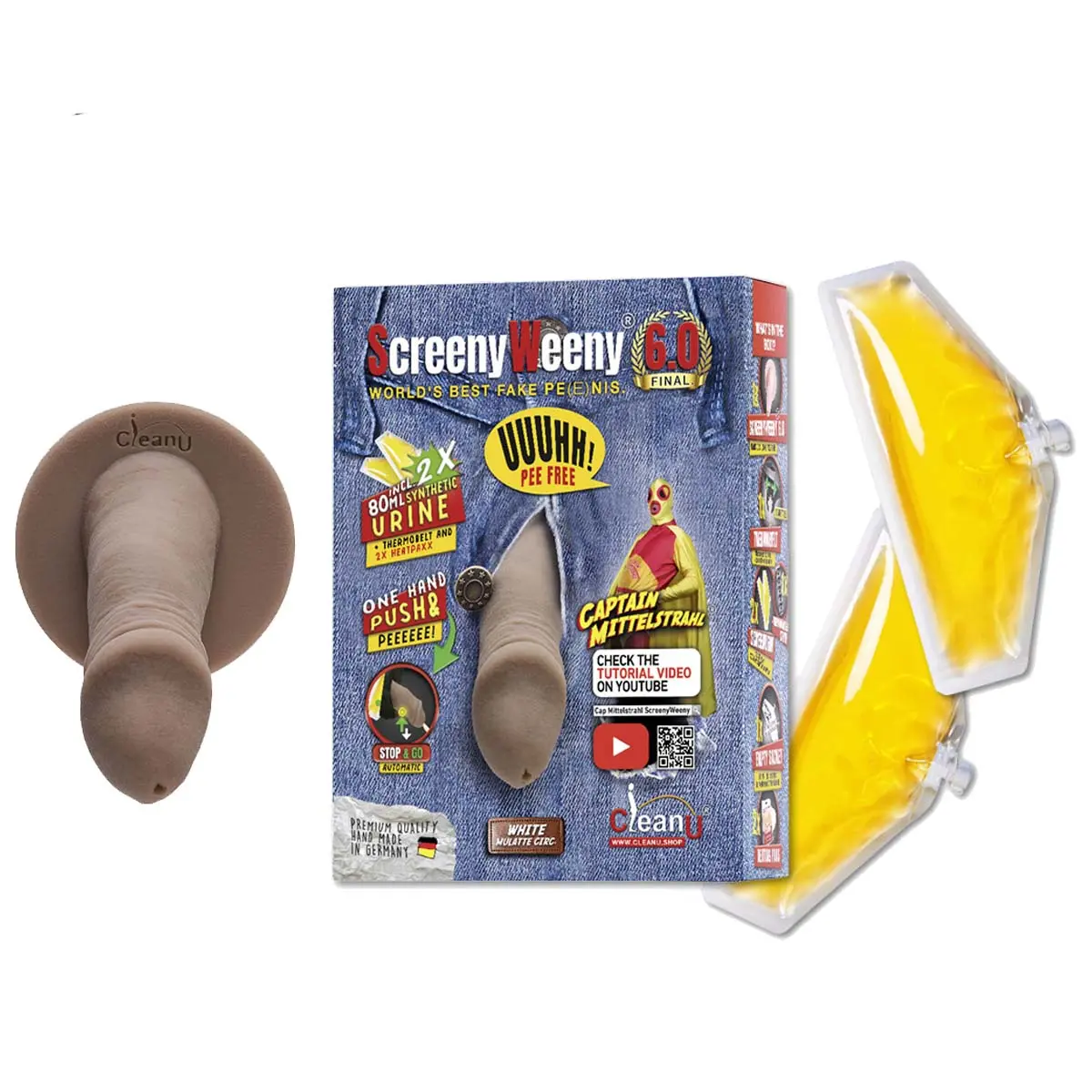 Screeny Weeny 6.0 blanco mulato - Circunciso