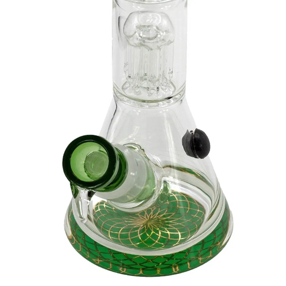 Grace Glass 'Triple Tree-Arm Percolator Beaker' 40cm grün