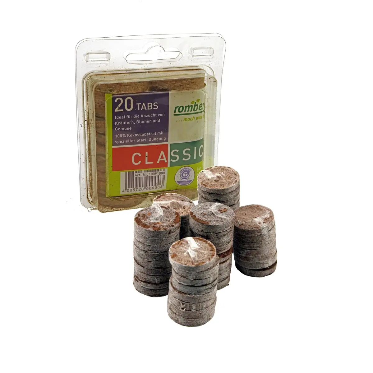 20 bolitas de coco, diàmetro 3,6 cm