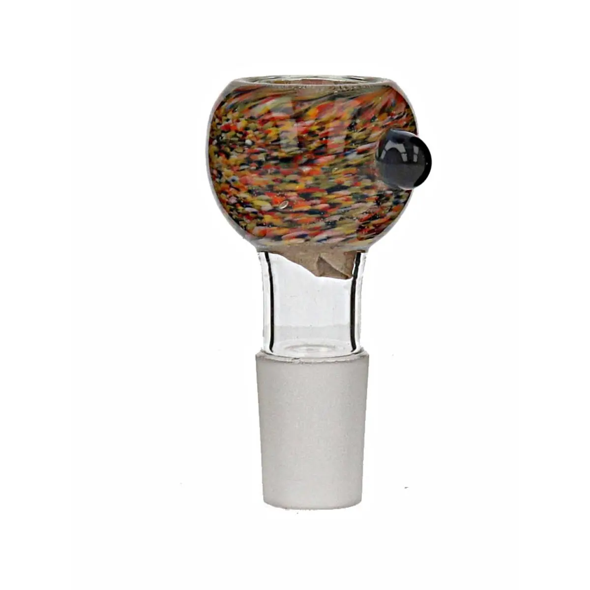 Tazón de vidrio de color mixto 18,8