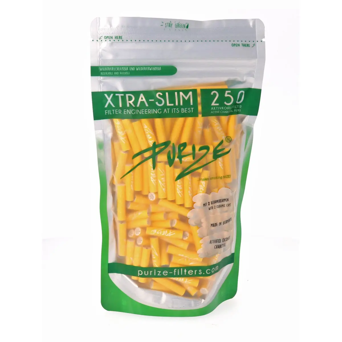 PURIZE® – XTRA Slim Size 250 amarillo