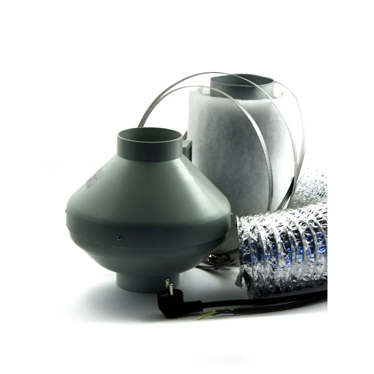 Kit ventilador de extracción 250 m³/h