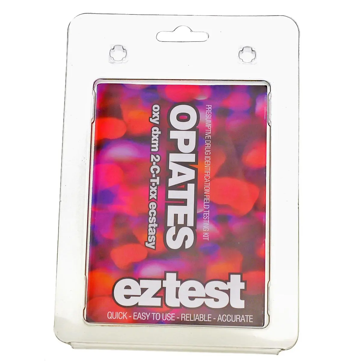 eztest Tube para Opiáceos, DXM and Ecstasy