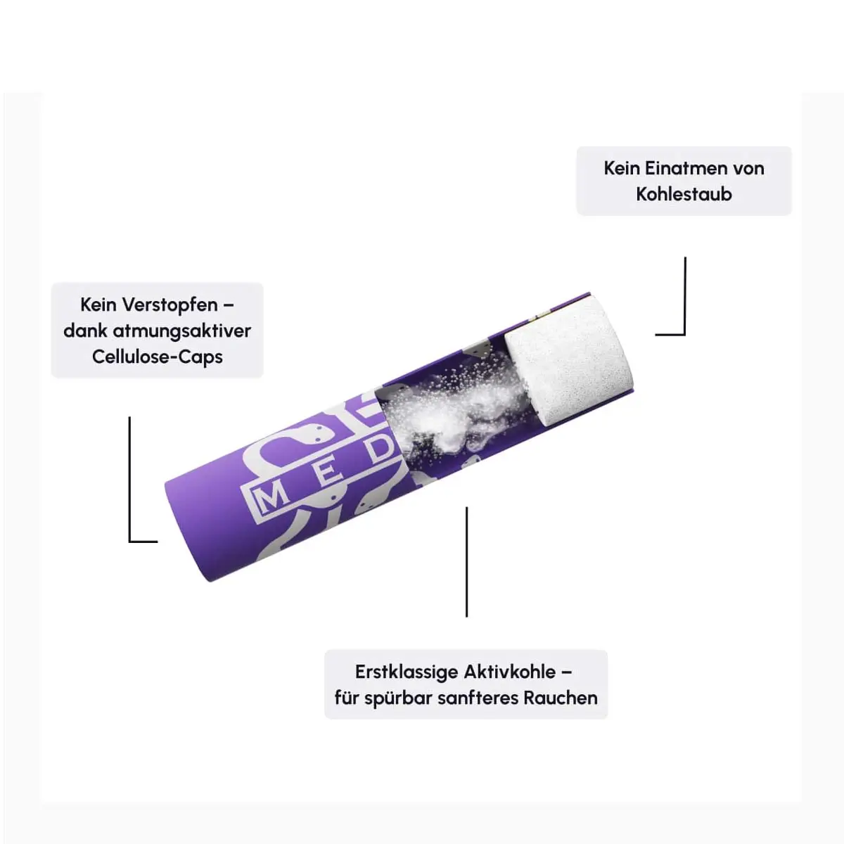 Medusafilters Carbón Activo Suelto 150g