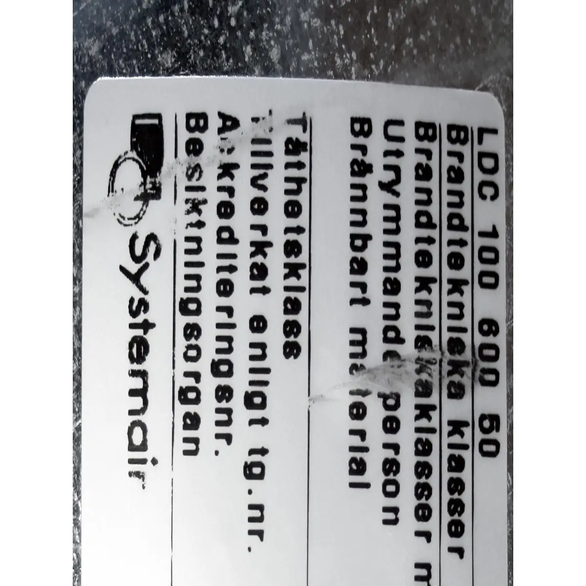 Systemair silenciador LDC 160-600 - 160mm - 60cm