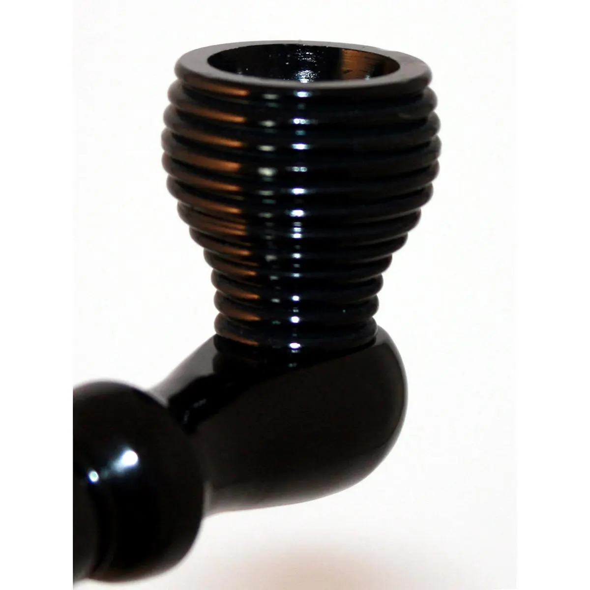 Pipa Black Leaf aluminio anodizado - 12cm