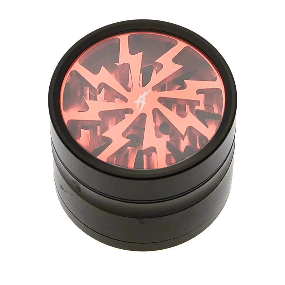 Thorinder Grinder con ventana negro / naranja Mini