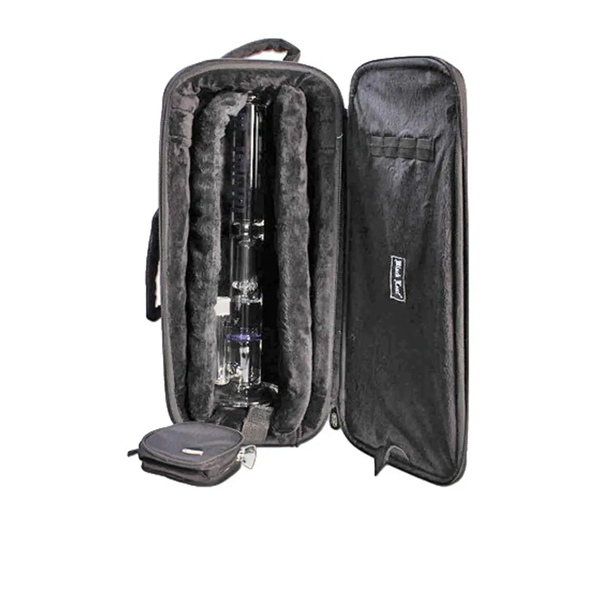 Estuche de transporte Black Leaf para bongs 46cm
