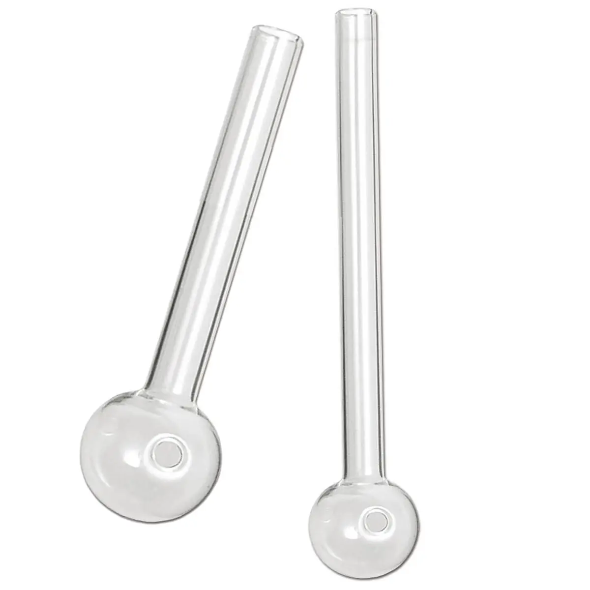 Pipa de aceite transparente