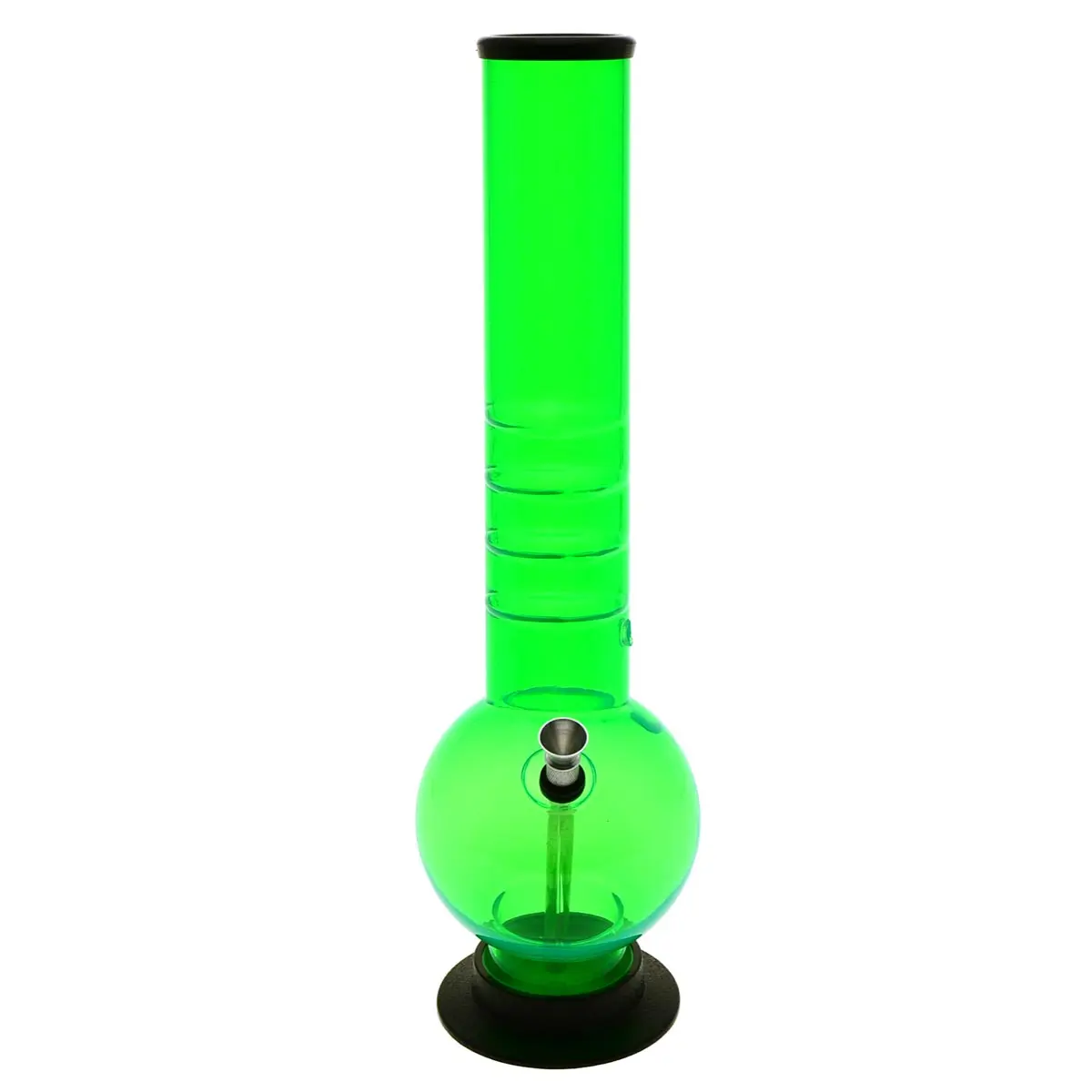 Bong acrílico con bola 37 cm