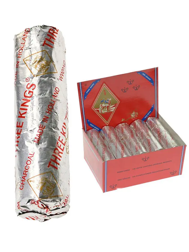 Carbón Three Kings 3 cm