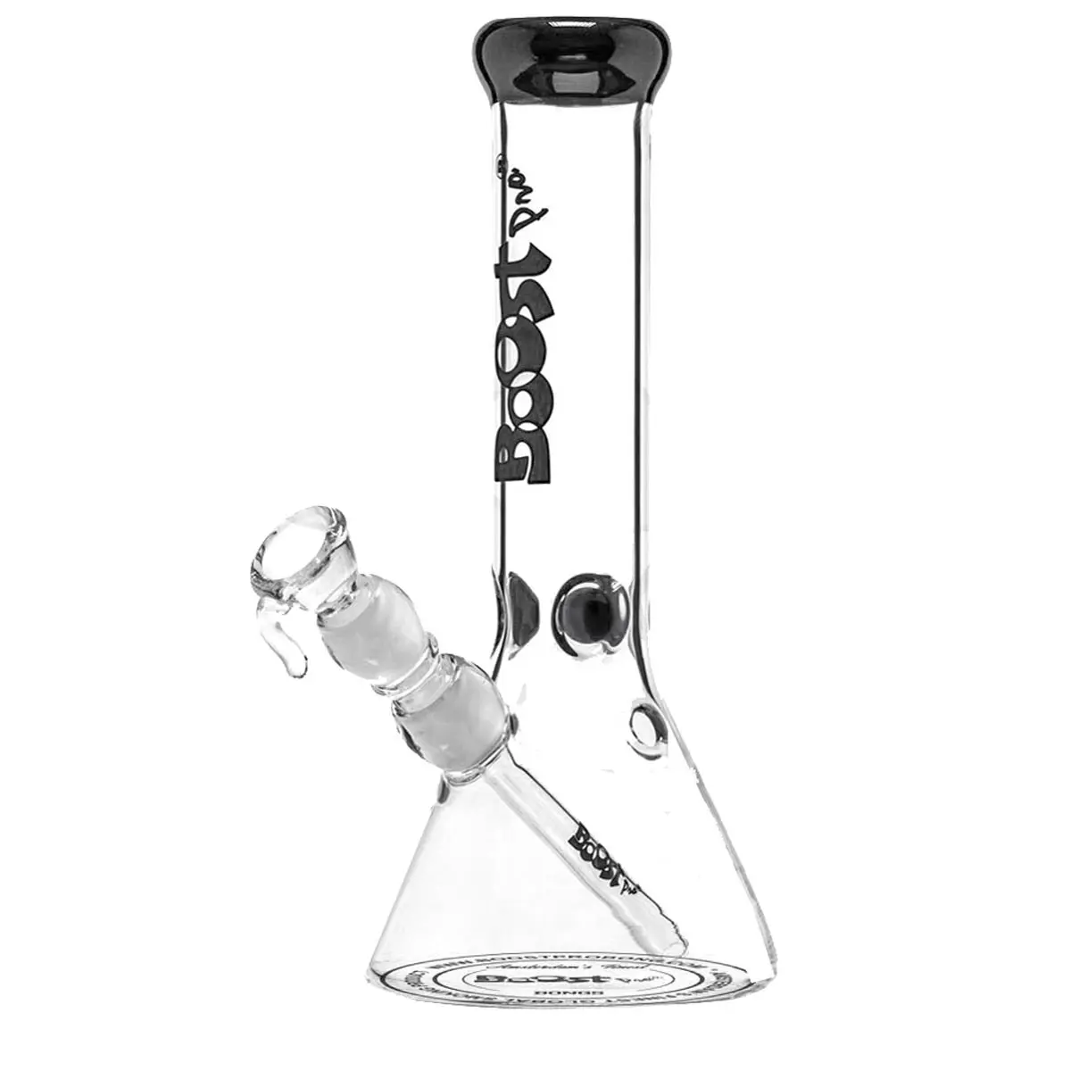 Mini Beaker matraz de cristal Boost 30cm 18,8 negro