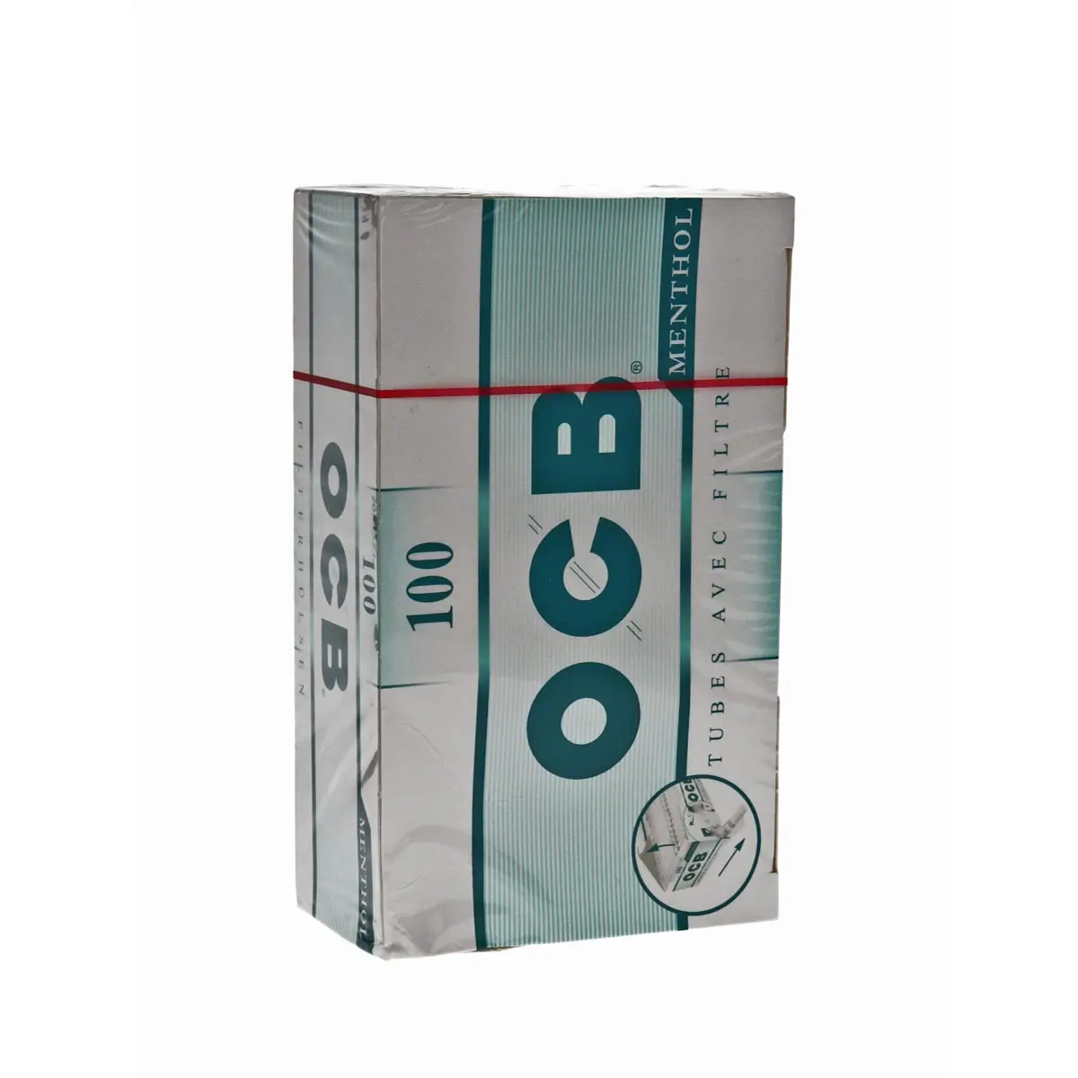 Tubos de cigarrillos OCB mentol - 100 tubos