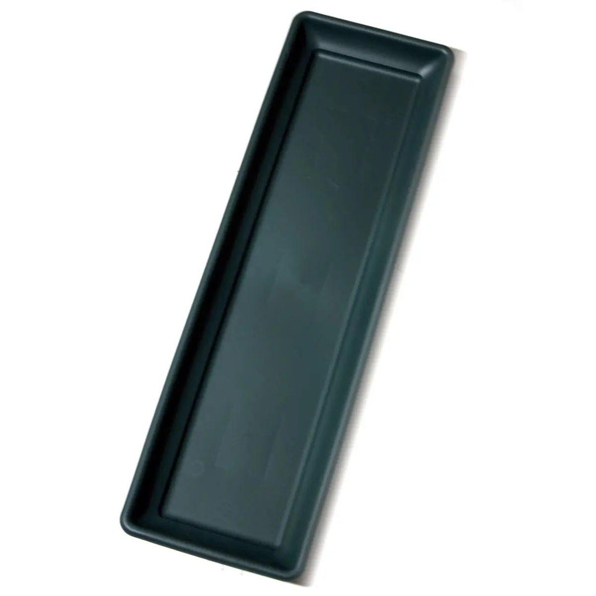 Platillo rectangular verde, 51 x 18 cm