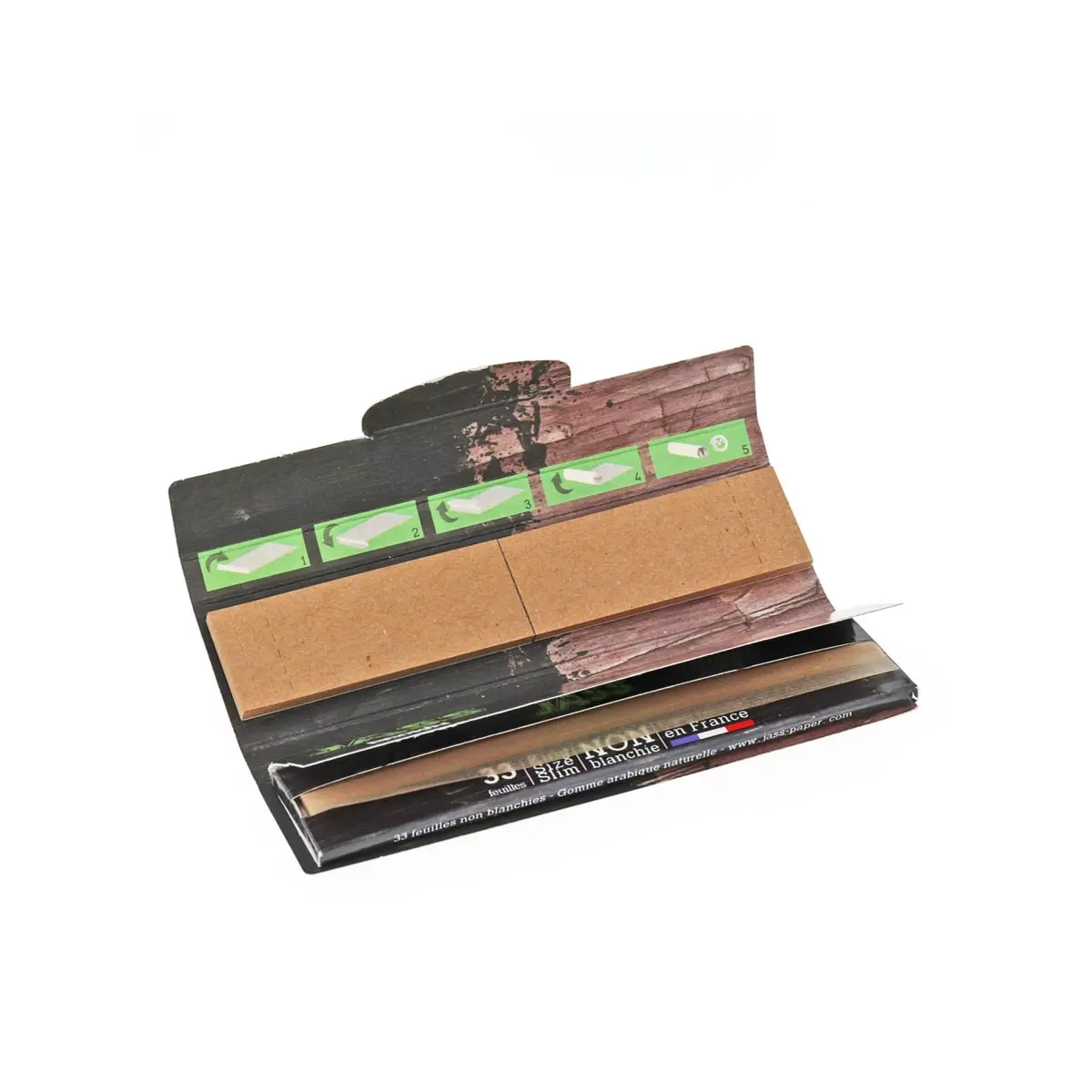 JASS Kingsize Slim Brown + Filtros de cartón
