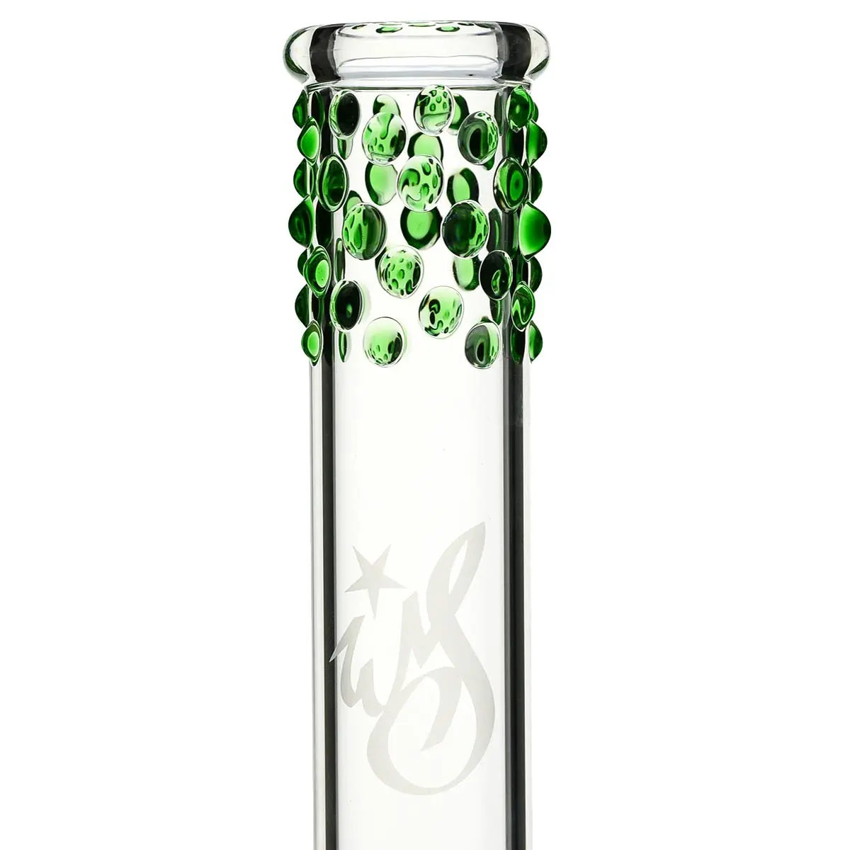 Weedstar Messias Illusion Perc Verde con 12 brazos