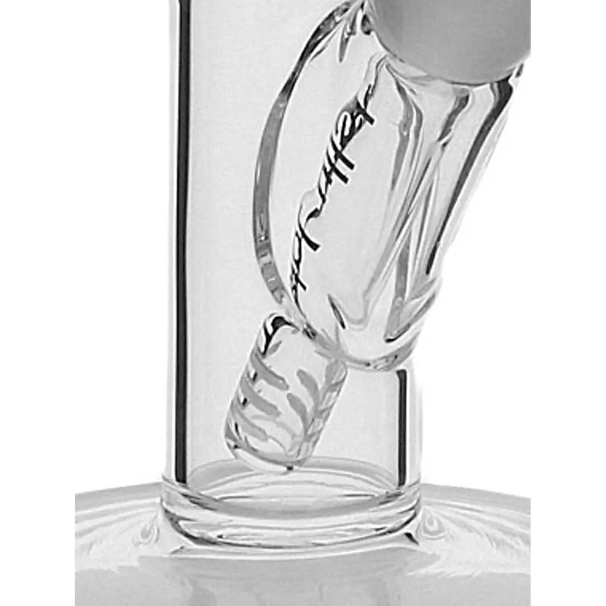 Jelly Joker Bong 'Straight Greenline' - 35cm