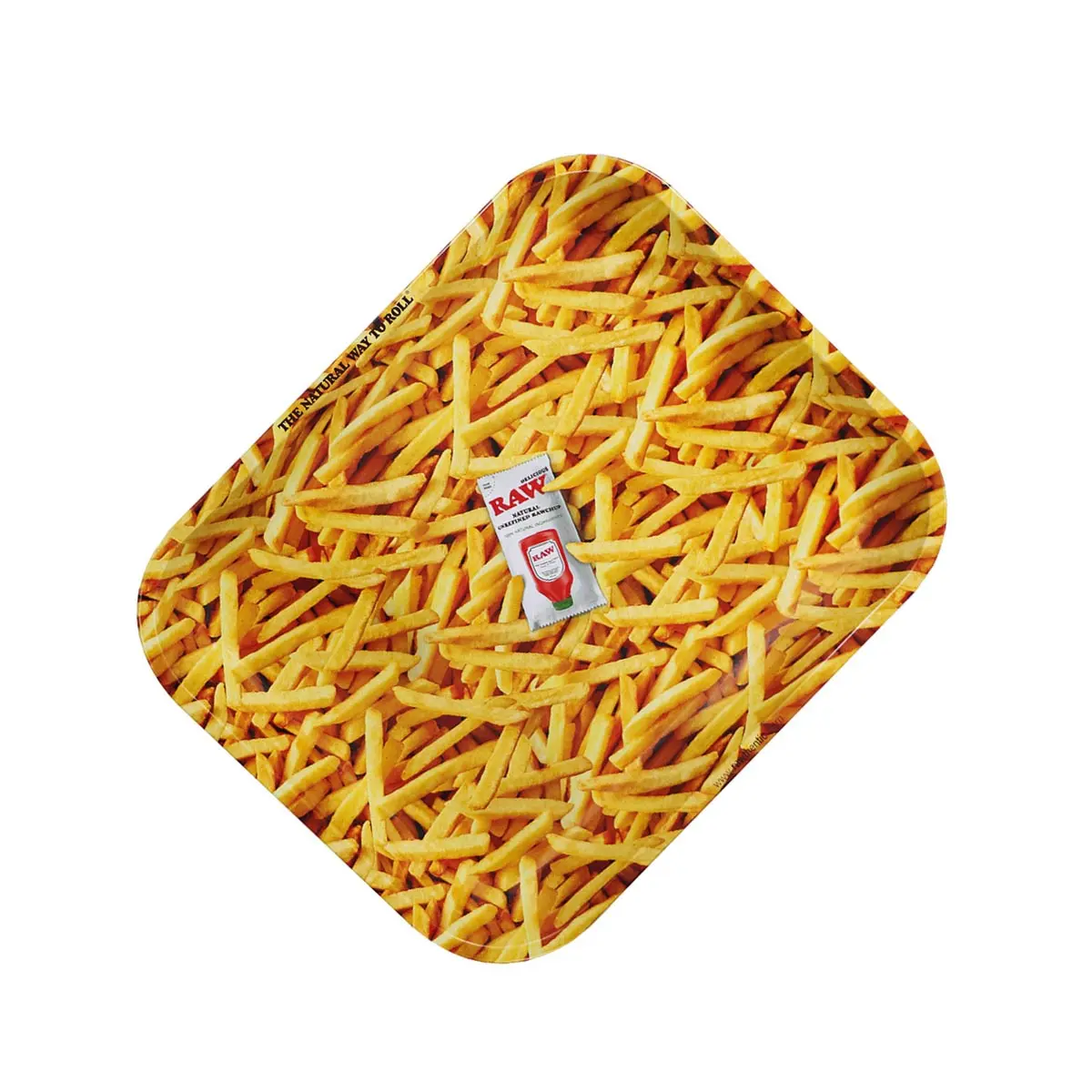 Raw Rolling Tray bandeja de liar French Fries Medium
