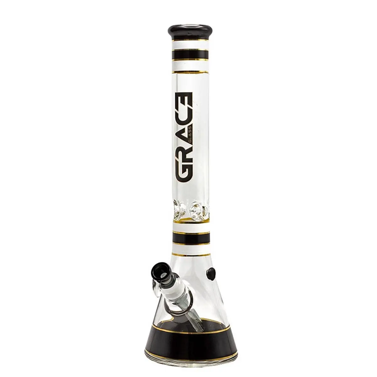 Grace Glass 'Classic Beaker' 18,8 - negro