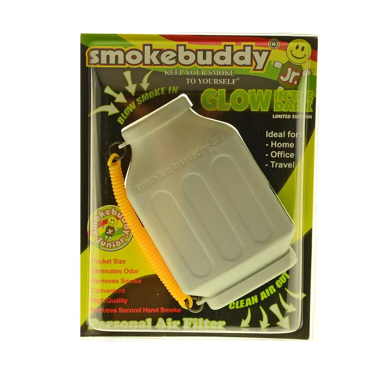 Filtro de aire personal SmokeBuddy Glow Junior Blanco