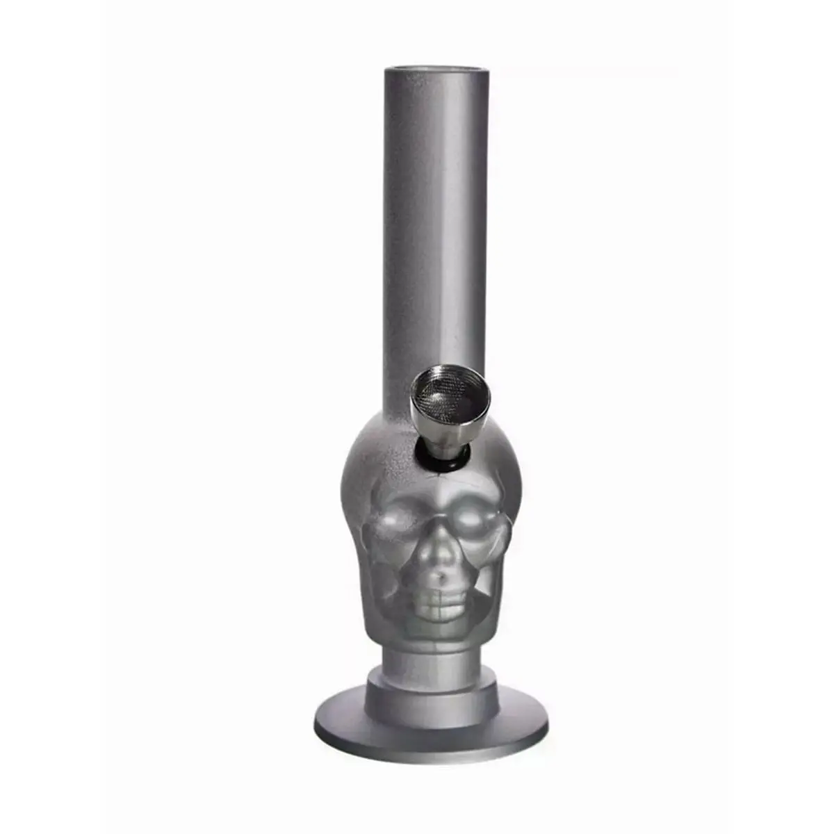 Bong calavera acrílica pequeña 15cm