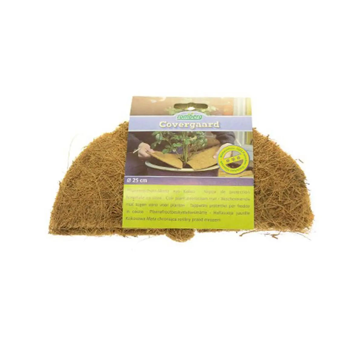 Coco protección para plantas esterilla, 25 cm