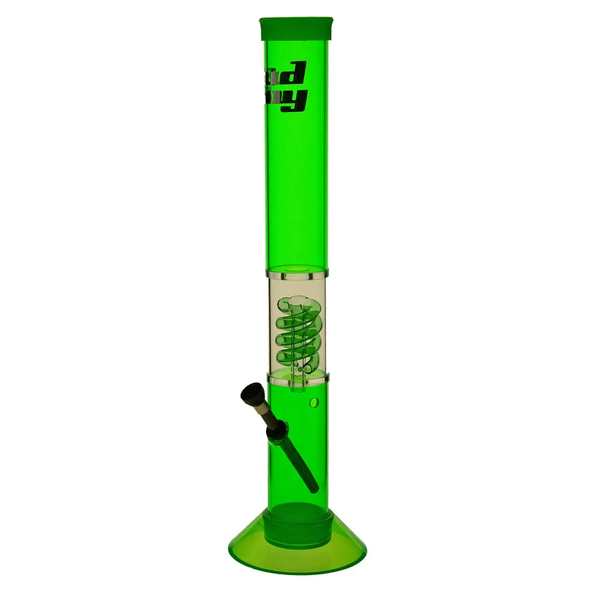 Bud Boy Bong de acrílico con percolador "Green Cane"