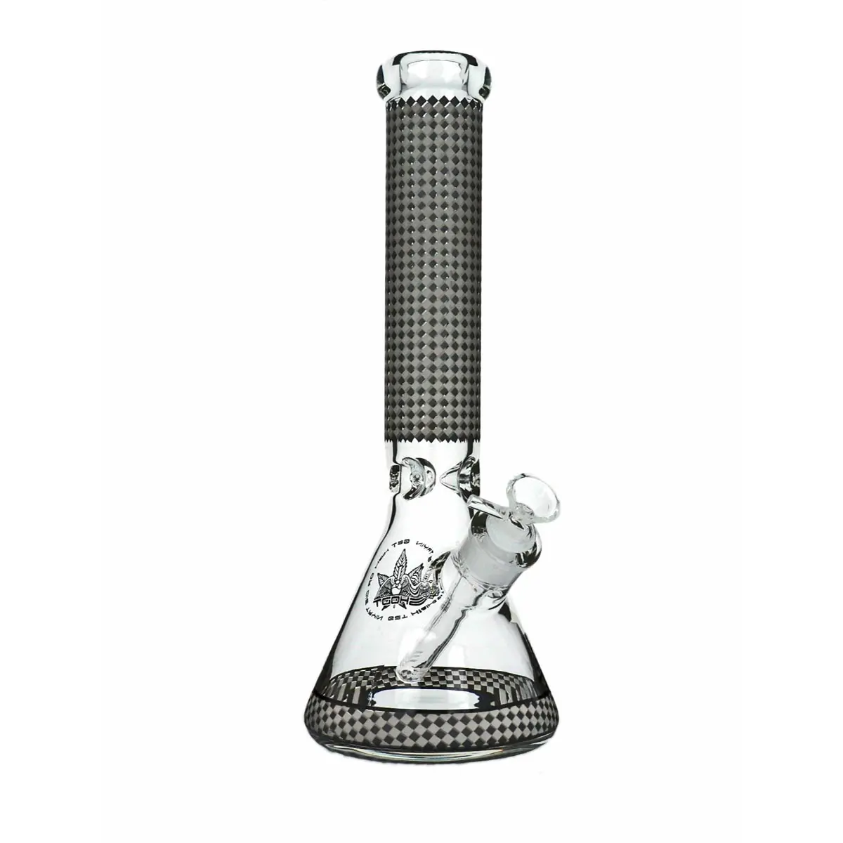 GHODT Bong 'Glowing Beaker' 35cm