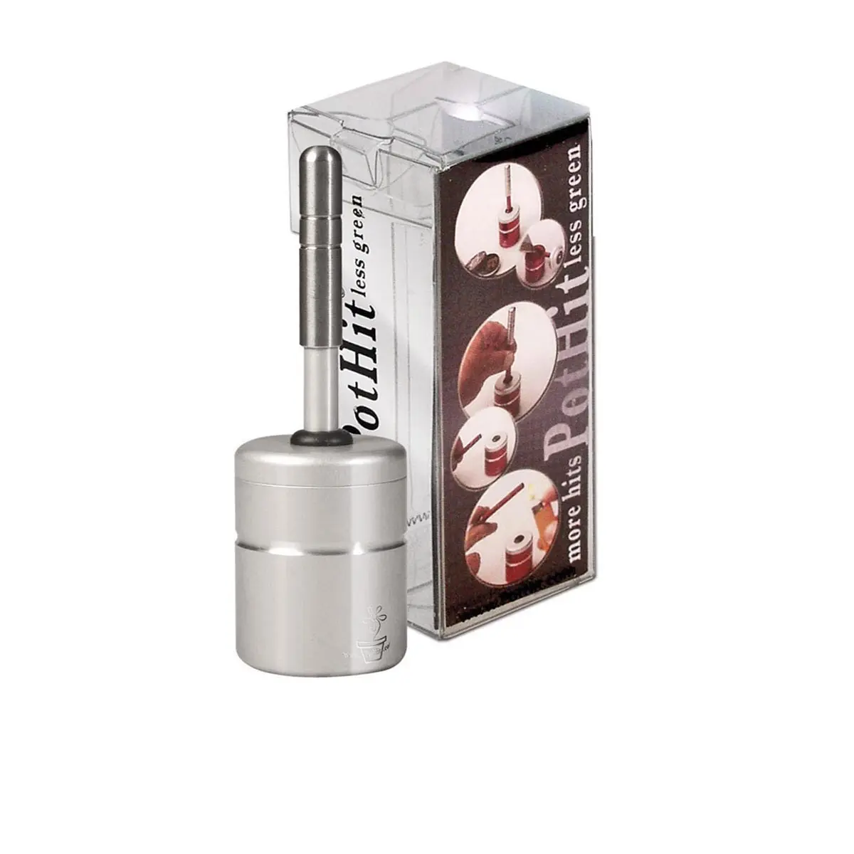 PotHit pipa para una calada Mini plata