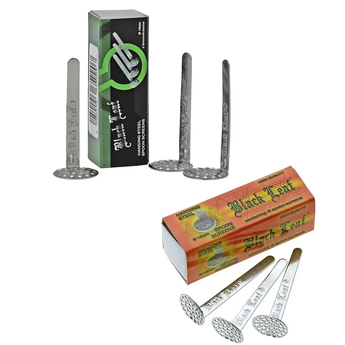 Black Leaf rejillas para pipas - 3 uds, 12-18mm