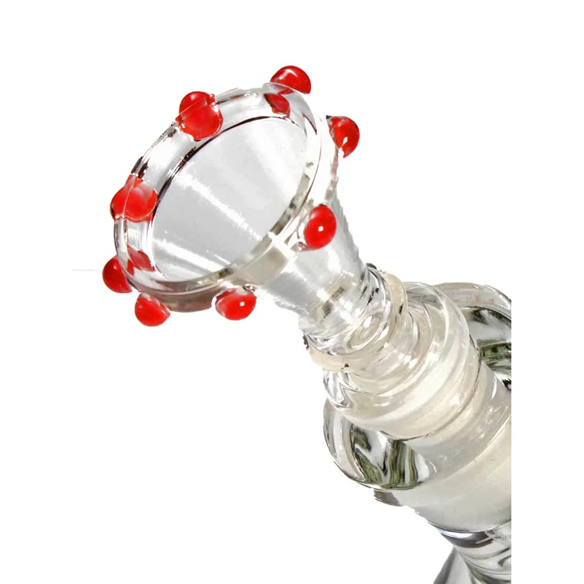 Black Leaf 9mm Bong "Sölid Smökynator" rojo/amarillo