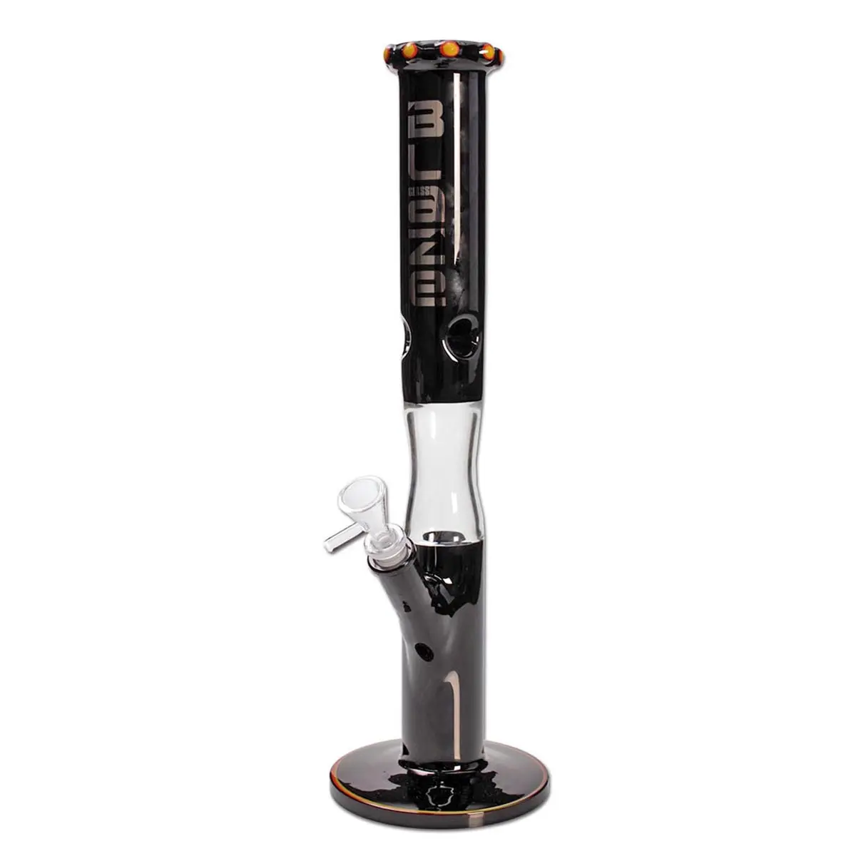 Blaze Glass Bong con hielo 'Crown'