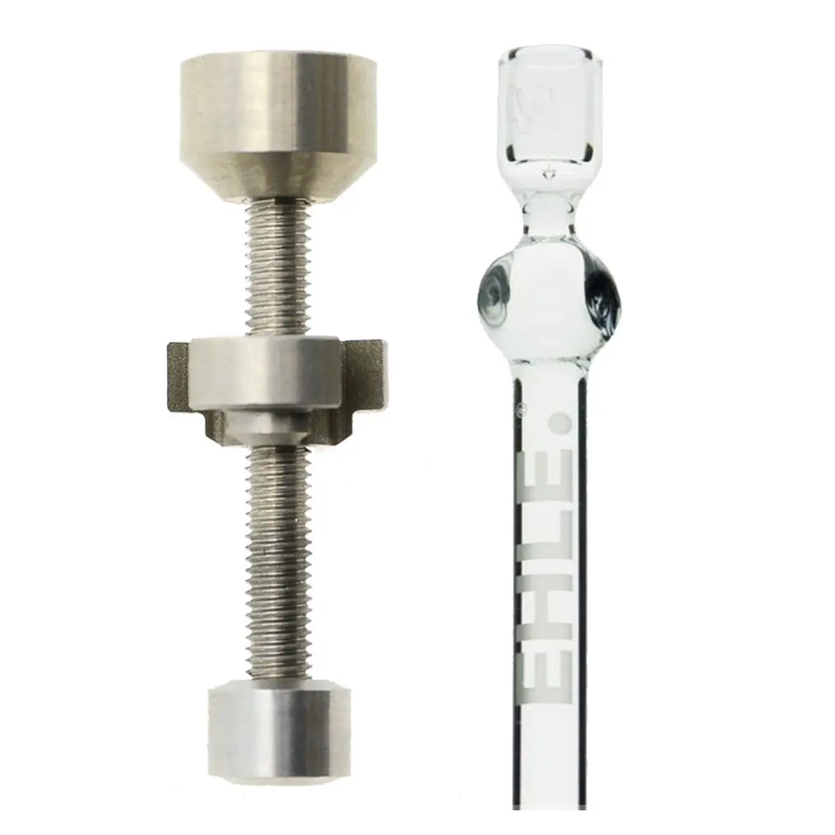 Ehle clavo de cristal / titanio para aceite 